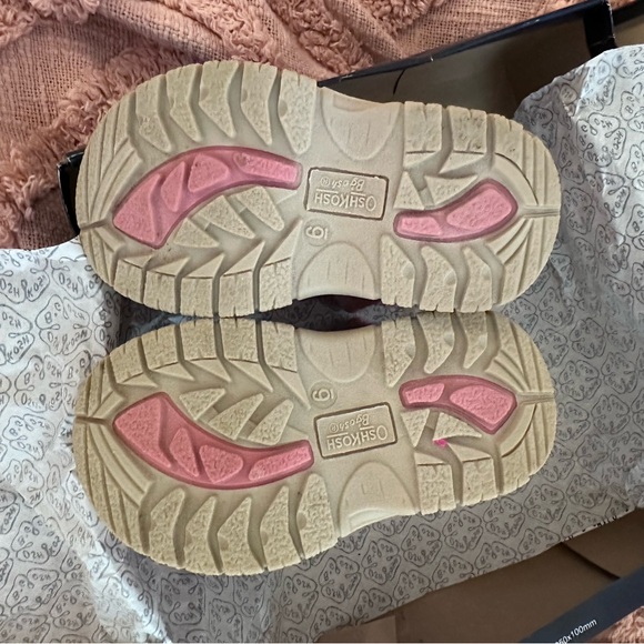 KIDS' OSHKOSH B'GOSH TODDLER SPLASH WINTER BOOTS Pink Snow Boots Toddler size 6 - Picture 4 of 7